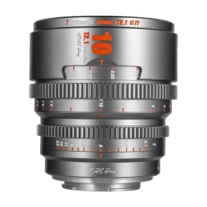7Artisans Hope S35 10mm T2.1 objektív (Sony E bajonett) ezüst