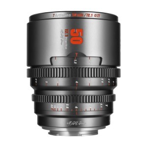 7Artisans Hope S35 50mm T2.1 objektív (Fuji X bajonett) ezüst