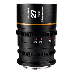 Laowa Nanomorph 27mm T2.8 1.5X S35 (Amber) Nikon Z objektív