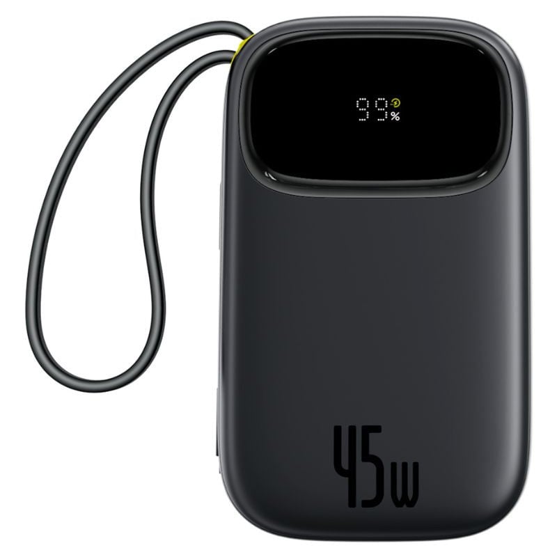 Powerbank Baseus EnerFill FC31 Qpow 3, 10000mAh, 45W, QC + PD, fekete P10082102123-00-1