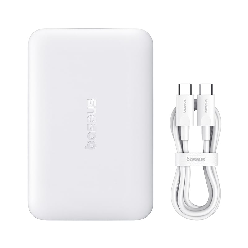 Baseus EnerFill FM11 vezeték nélküli powerbank 10000 mAh 30 W fehér-3