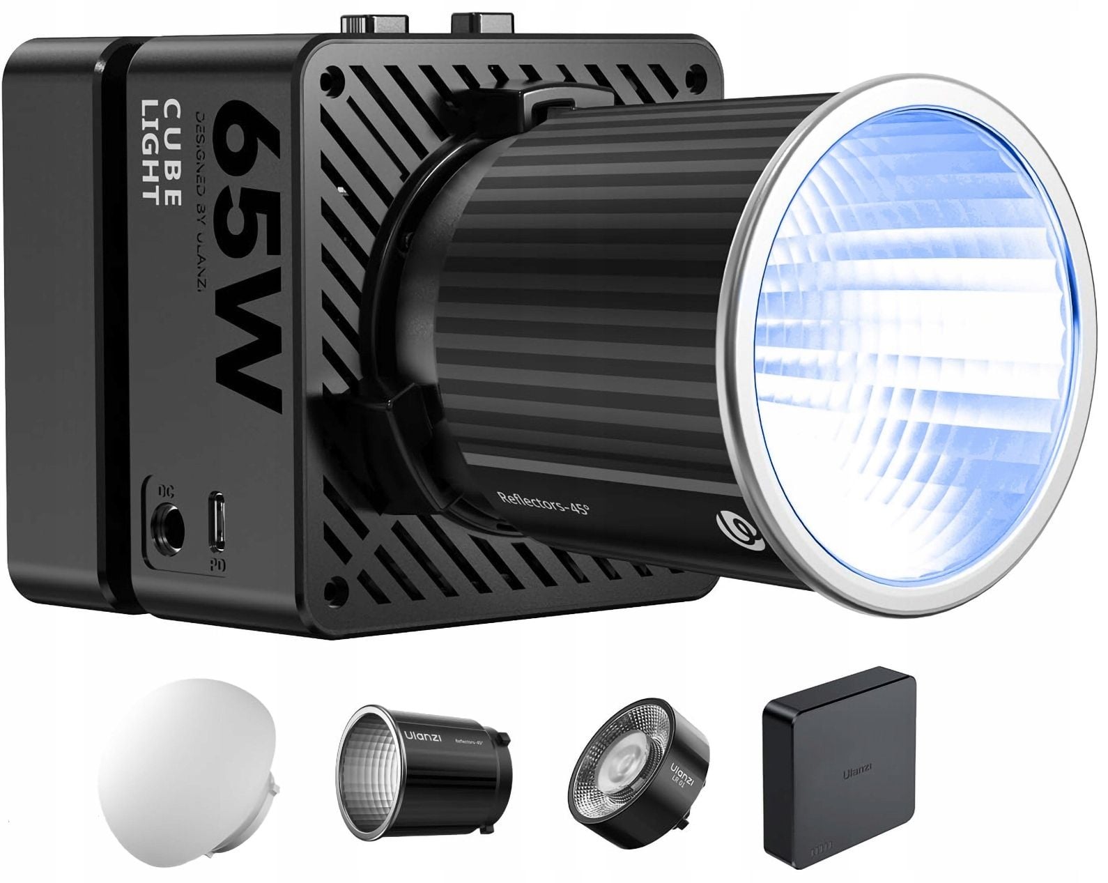 Ulanzi EC65 65 W-os kétszínű COB LED stúdiólámpa-12