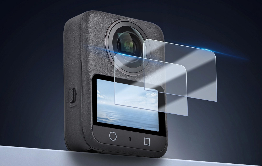 Sunnylife edzett üveg DJI Osmo 360 kamerához, 2 db-1