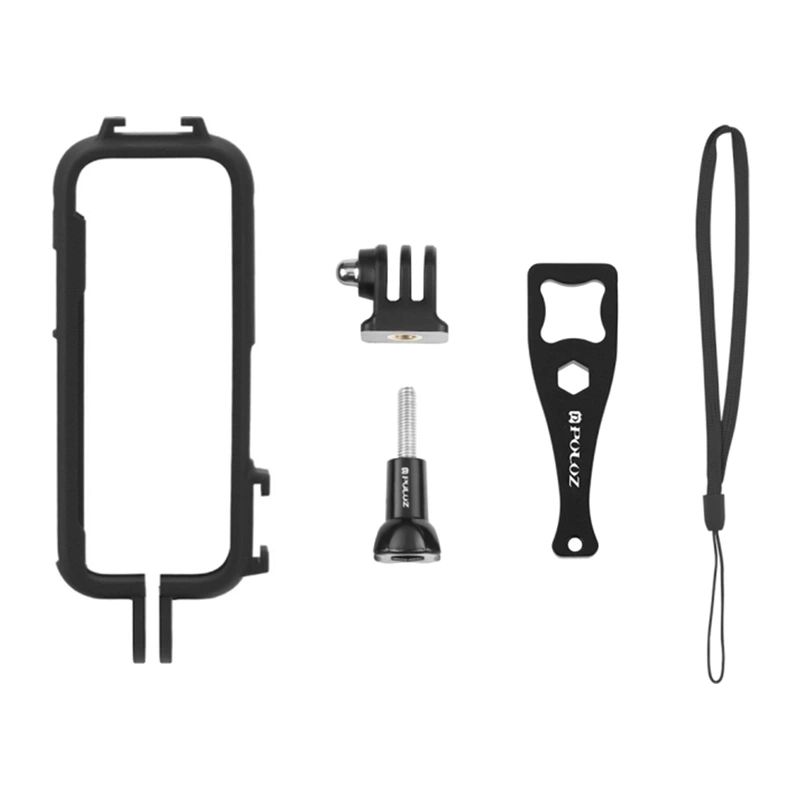 Puluz védőkeret Insta360 X3 kamerához, fekete-1