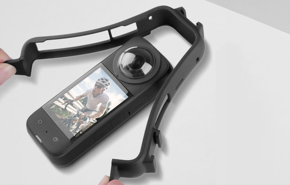 Puluz védőkeret Insta360 X3 kamerához, fekete-2