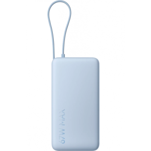 Xiaomi powerbank, 20000 mAh, 67 W, QC + PD, Ice Blue (BHR08O8GL)