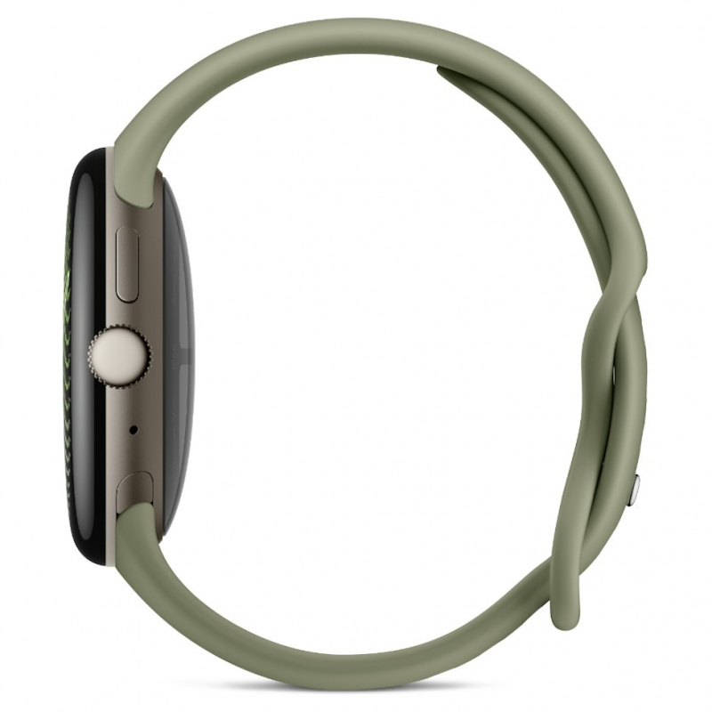 Google Pixel Watch 5 41 mm okosóra, szatén pirit olíva – GA11567-DE okos-2