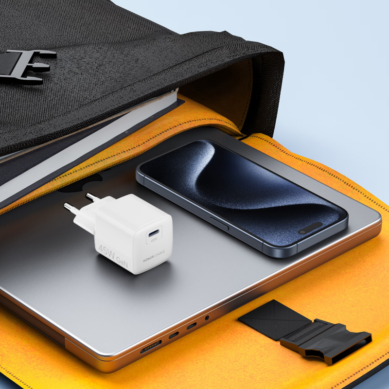 Honor Choice 5504ALHP Fehér 45 W-os hálózati töltő, 1 x USB-C, 4,05 A (5504ALHP)-5