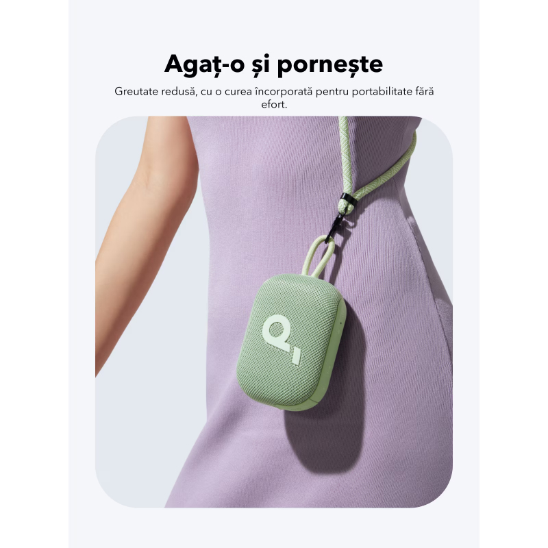 Anker SoundCore Select 4 Go Bluetooth-hangszóró, 5 W, zöld (A31X1061)-4