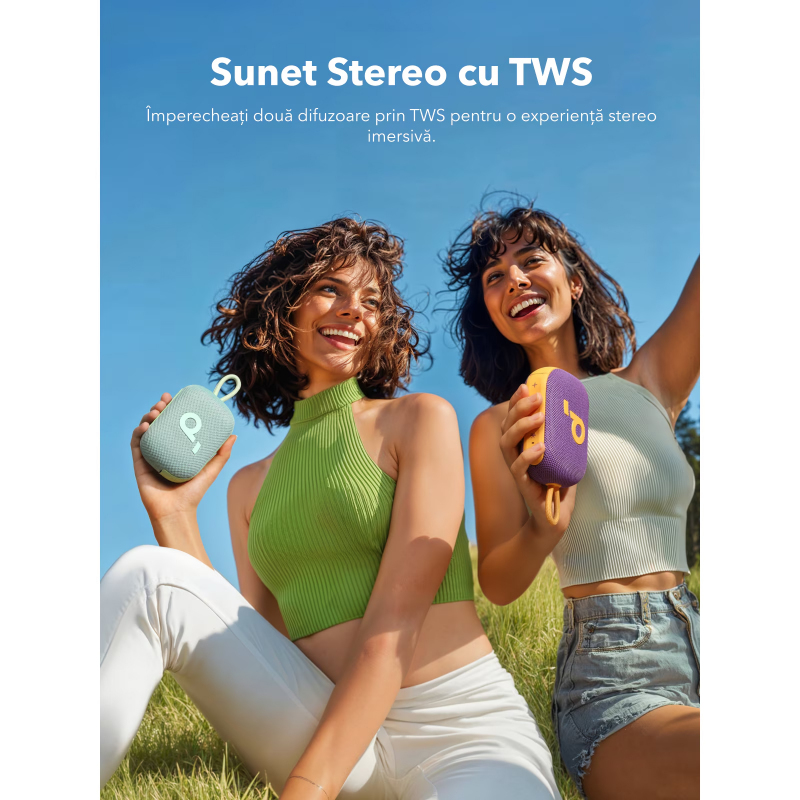 Anker SoundCore Select 4 Go Bluetooth-hangszóró, 5 W, zöld (A31X1061)-1