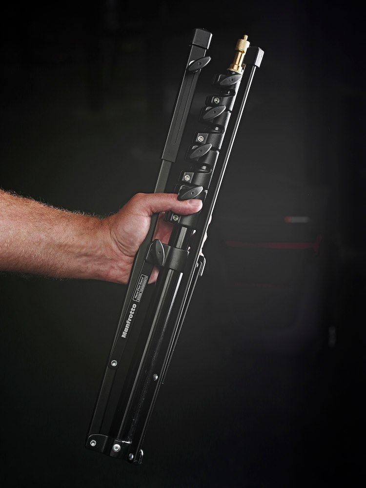 Manfrotto Nano plus lámpaállvány, fekete (5002BL)-7