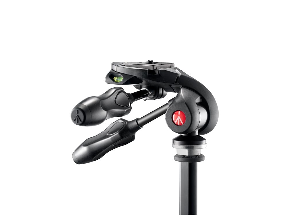 Manfrotto 3D fotófej, kompakt, behajtható karokkal (MH293D3-Q2)-0