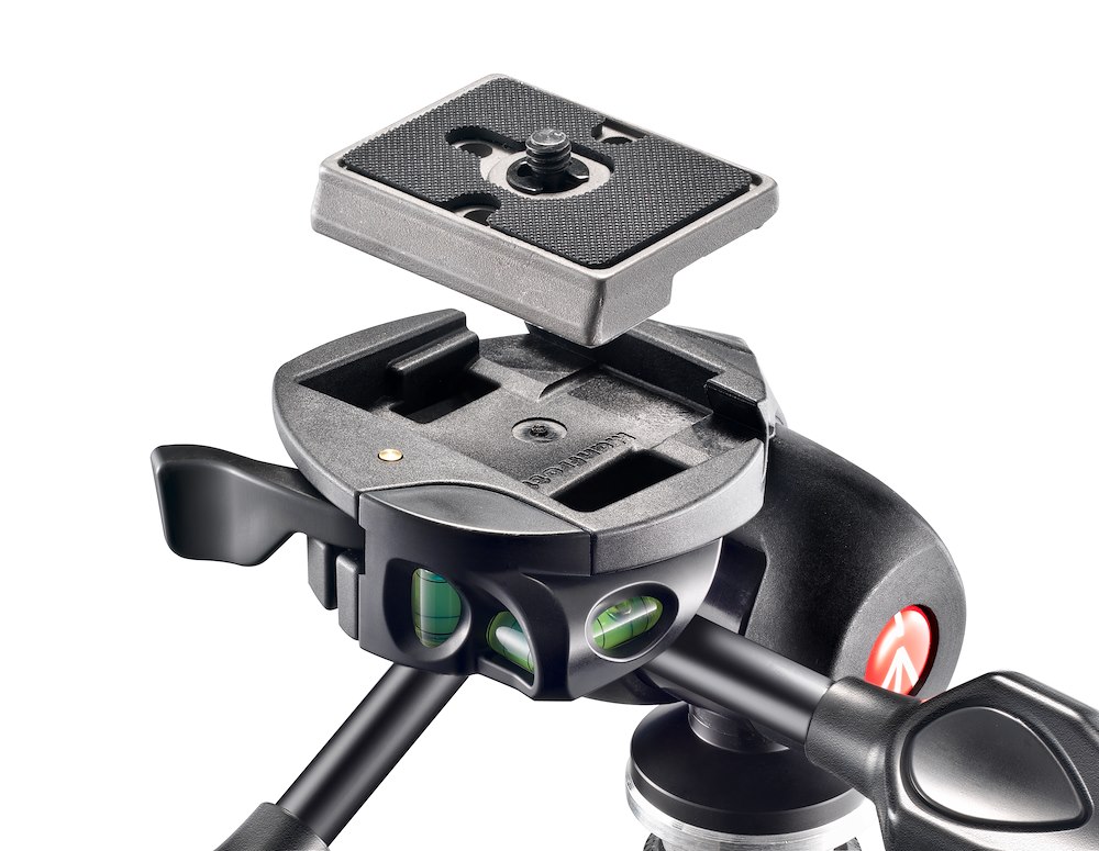 Manfrotto 3D fotófej, kompakt, behajtható karokkal (MH293D3-Q2)-2