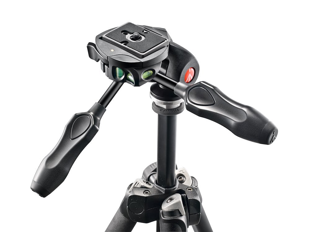 Manfrotto 3D fotófej, kompakt, behajtható karokkal (MH293D3-Q2)-1