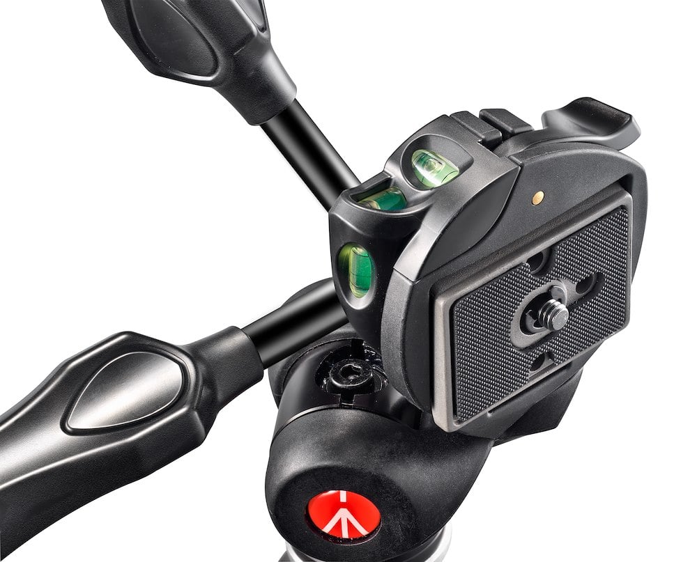 Manfrotto 3D fotófej, kompakt, behajtható karokkal (MH293D3-Q2)-7