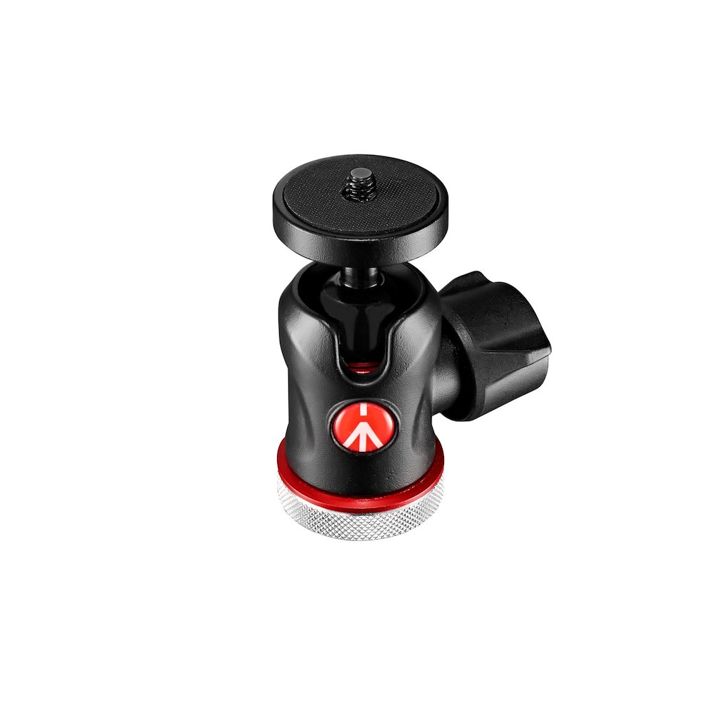 Manfrotto 492 gömbfej cseretalp nélkül, cold shoe csatlakozással (MH492LCD-BH)-2