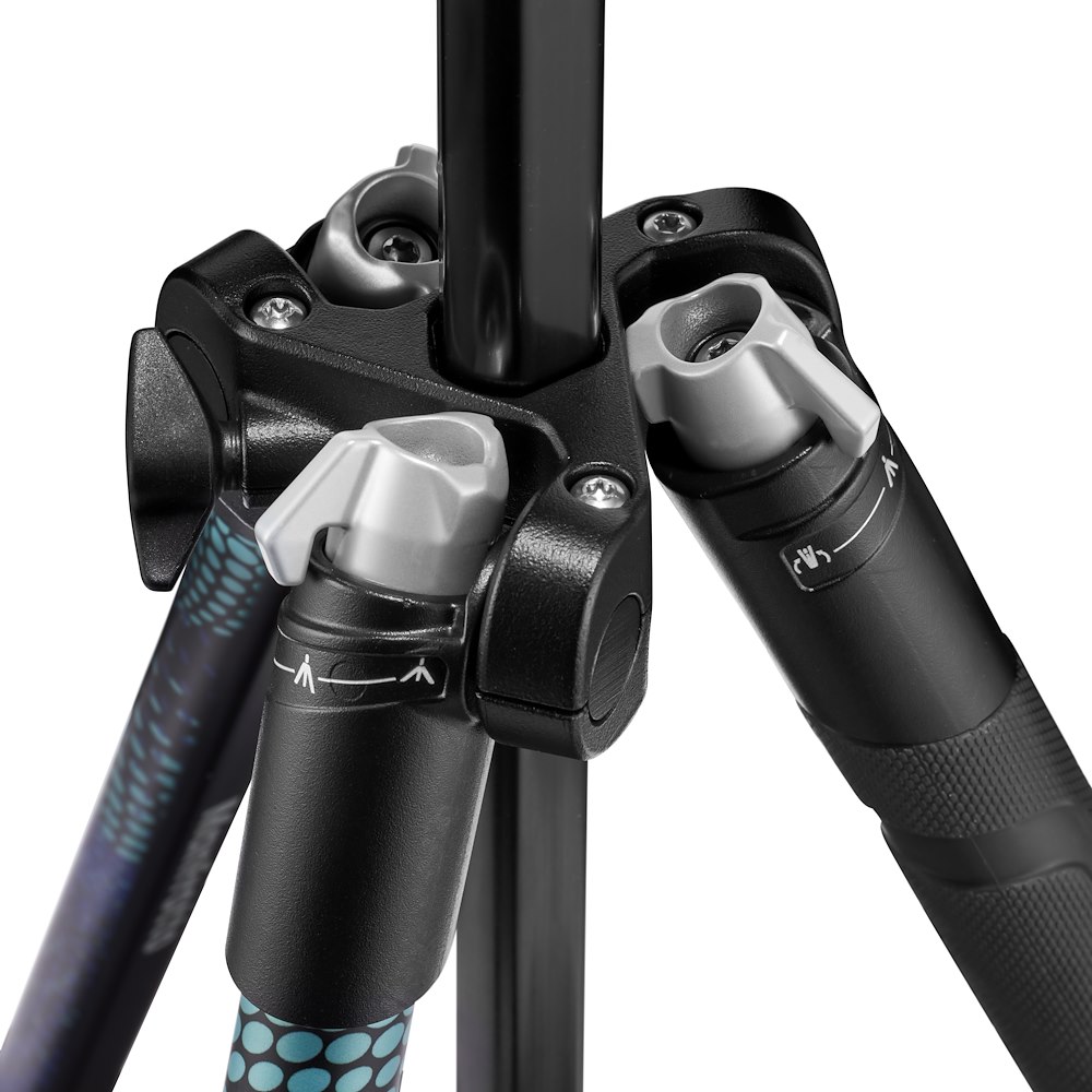 Manfrotto Element MII állvány Alu 4 szekció, gömbfej, kék (MKELMII4BL-BH)-3