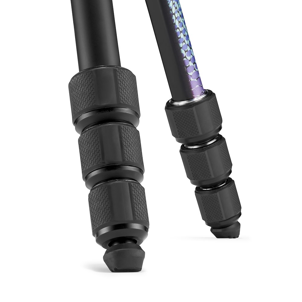 Manfrotto Element MII állvány Alu 4 szekció, gömbfej, kék (MKELMII4BL-BH)-11