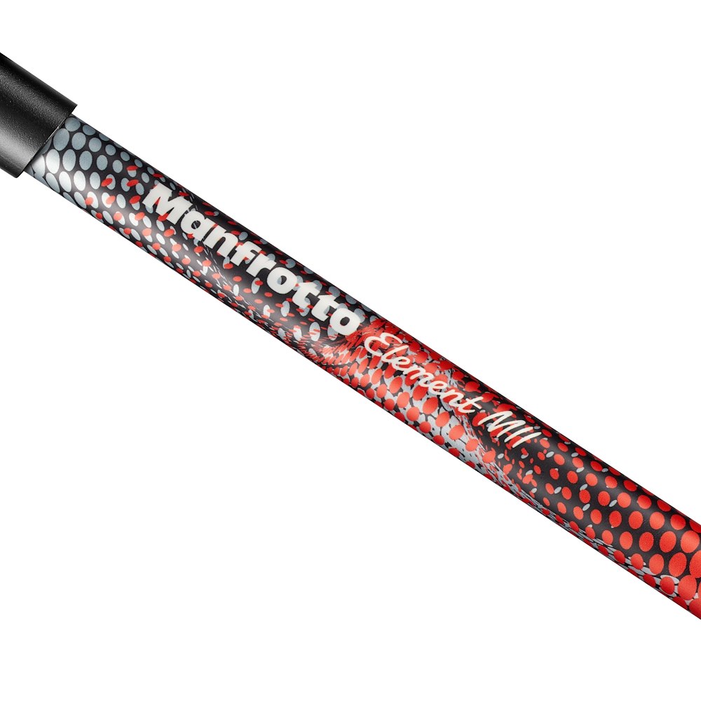 Manfrotto Element MII állvány Alu 4 szekció, gömbfej, piros (MKELMII4RD-BH)-9