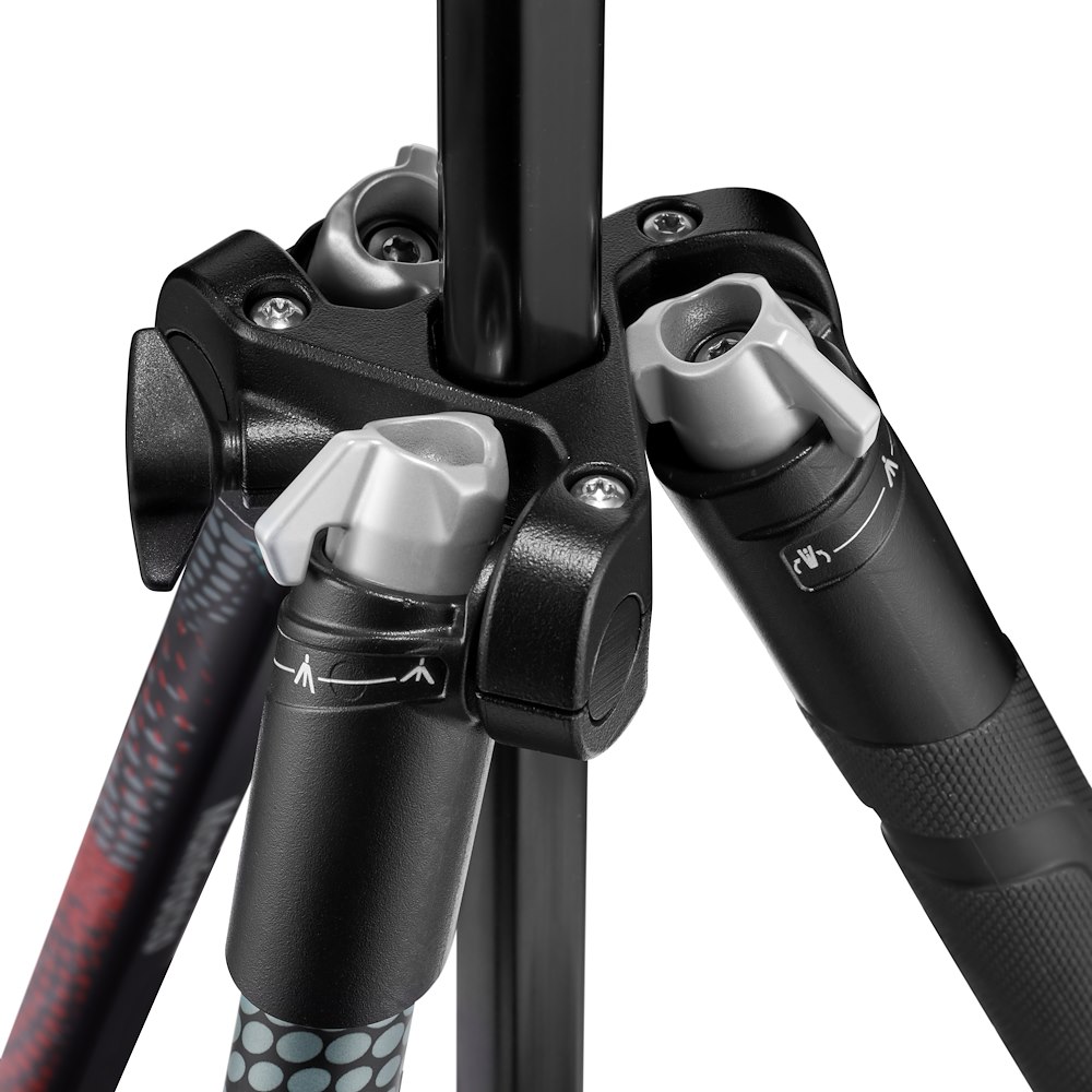 Manfrotto Element MII állvány Alu 4 szekció, gömbfej, piros (MKELMII4RD-BH)-2