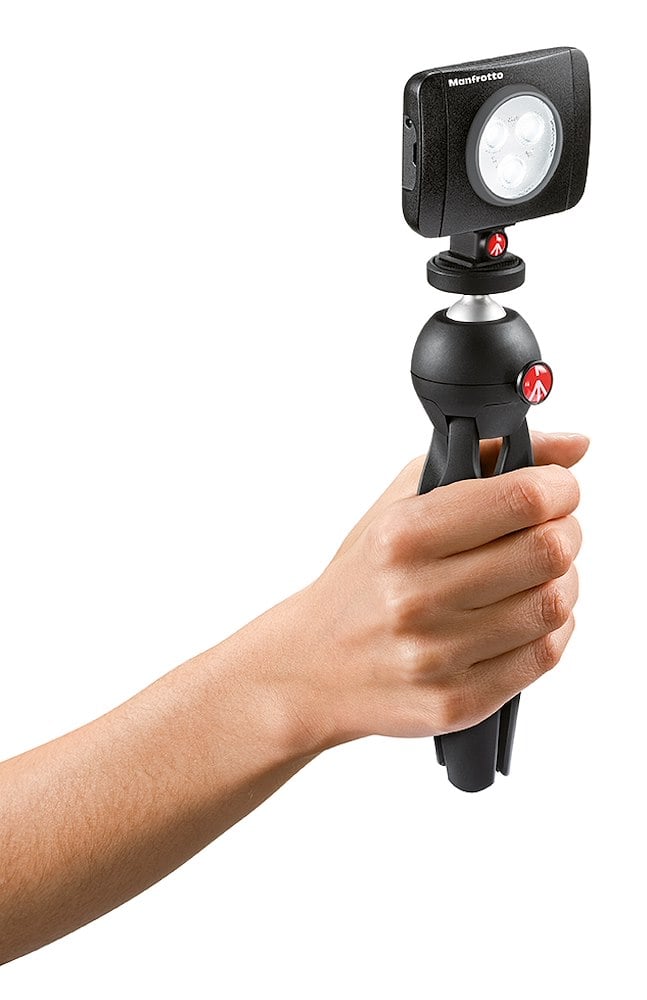 Manfrotto Lumimuse 3 led lámpa + kiegészítők fekete színben (MLUMIEPL-BK)-1