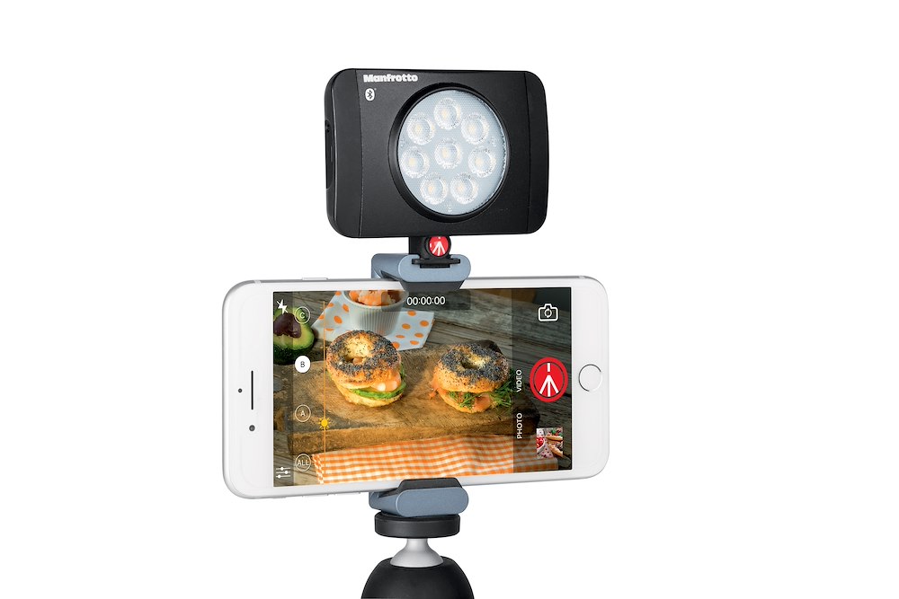 Manfrotto Lumimuse8 LED Bluetooth Vezeték nélküli tech.-val (MLUMIMUSE8A-BT)-2