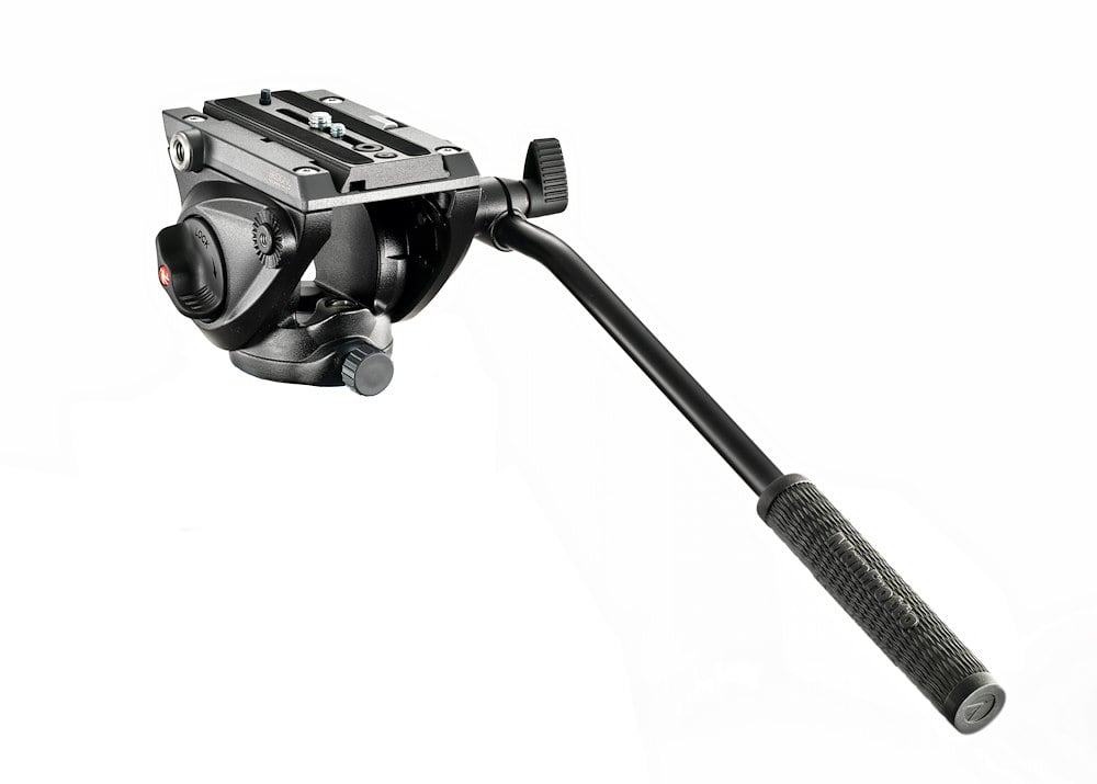 Manfrotto MVH500AH ultrakönnyű fluid video fej flat base (5kg-ig) (MVH500AH)-0
