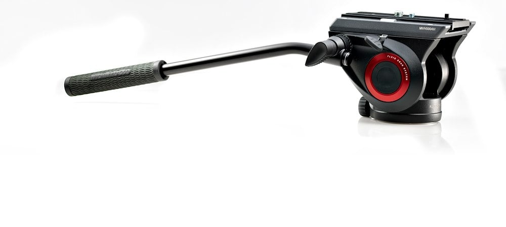 Manfrotto MVH500AH ultrakönnyű fluid video fej flat base (5kg-ig) (MVH500AH)-4