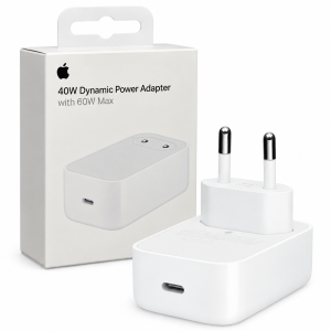 Apple gyári 40W dinamikus hálózati adapter 60W maximális teljesítménnyel (MGTU4ZM/A)