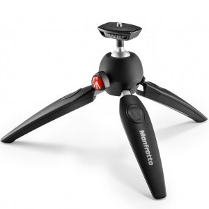 Manfrotto Pixi Evo 2 szekciós mini tripod fekete (MTPIXIEVO-BK)