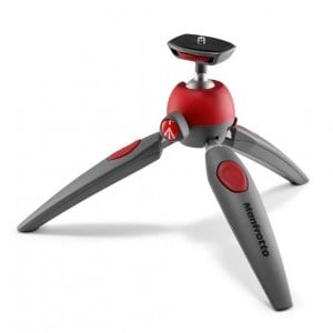 Manfrotto Pixi Evo 2 szekciós mini tripod piros (MTPIXIEVO-RD)