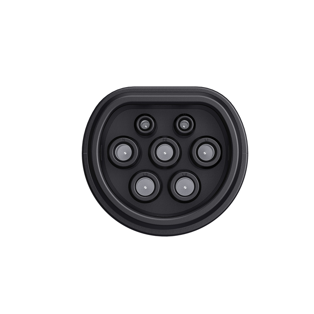 W-V2L-01 V2L Type 2–Schuko adapter, 3500 W, kijelzővel és tokkal, fekete-3