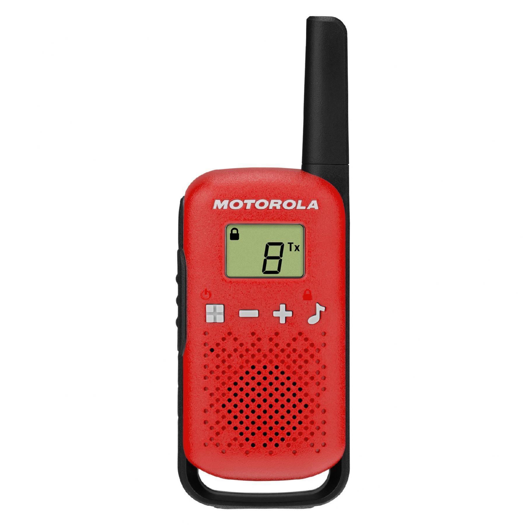 Motorola Talkabout T42 kétcsomag piros-4