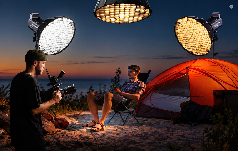 NEEWER FS150B 130 W-os kétszínű LED-stúdiólámpa-7