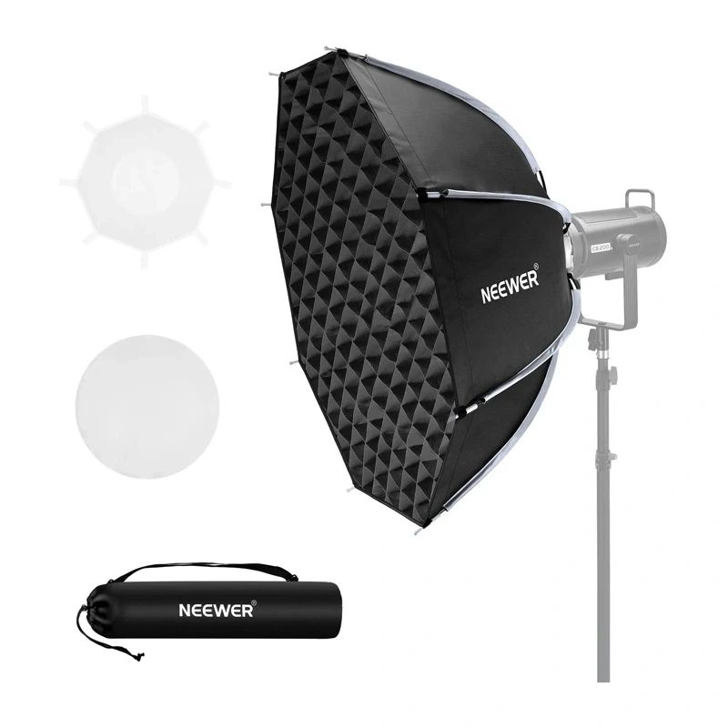 NEEWER 90 cm-es nyolcszögletű szoftbox Bowens-rögzítéssel-0