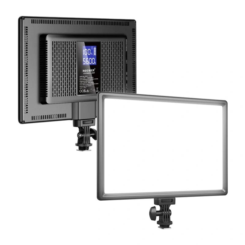 NEEWER NL-192AI kétszínű, akkumulátoros LED-videólámpa, 192 LED-del-1