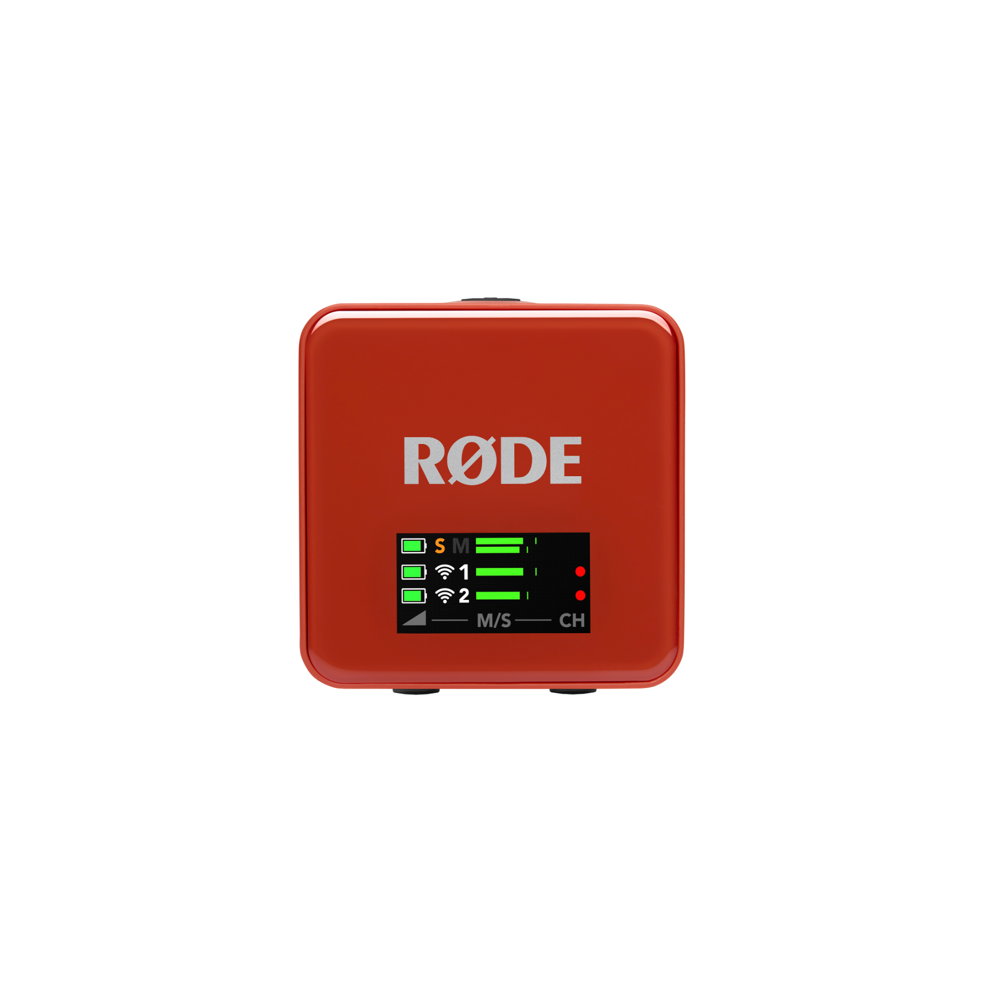 RØDE Wireless GO GEN3 két csatornás vezeték nélküli mikrofon rendszer, téglaszín-1