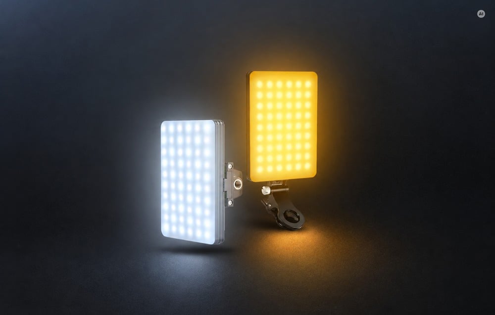 NEEWER BASICS VL67B hordozható LED stúdiólámpa-1