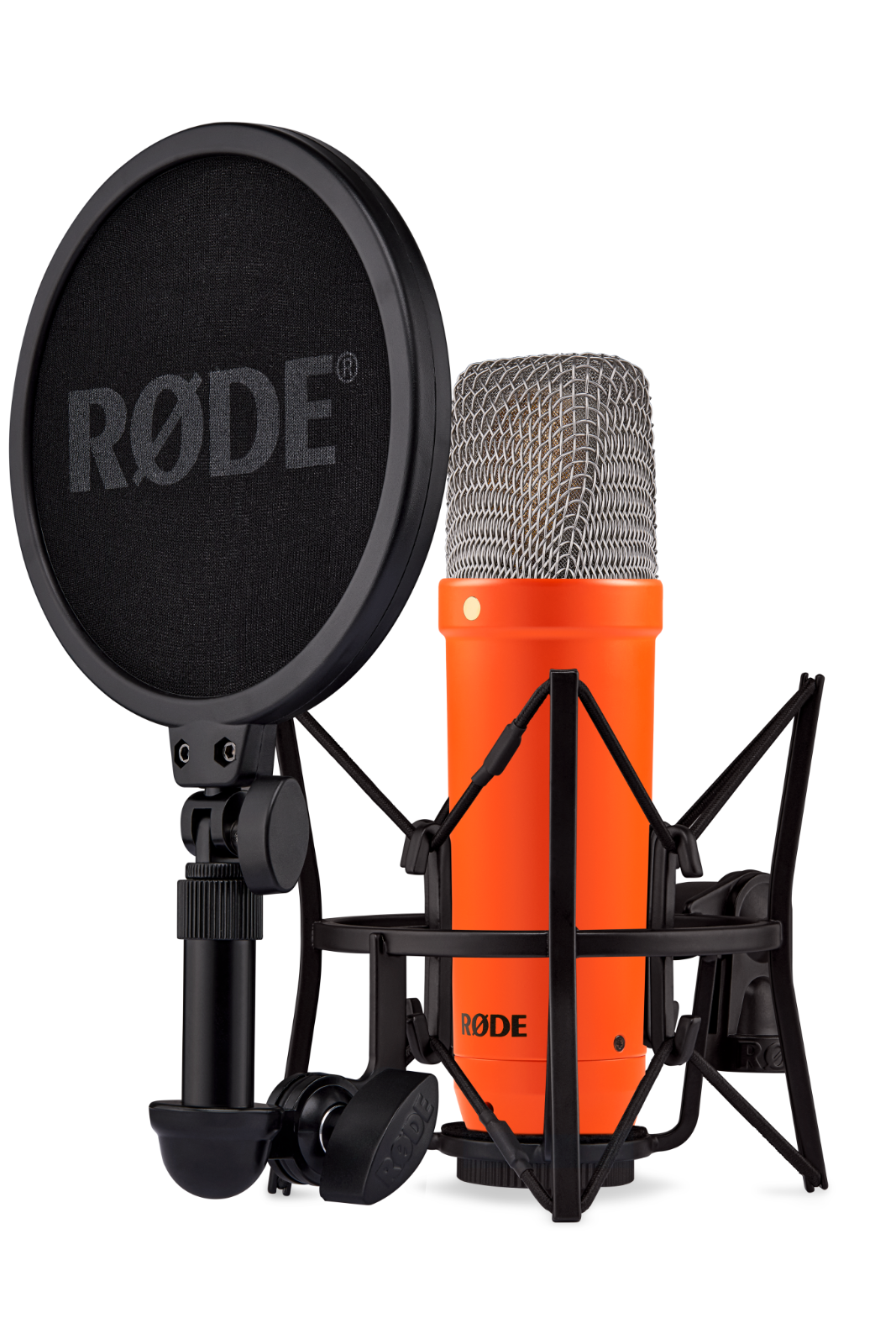 RØDE NT1 Signature Series kondenzátor stúdió mikrofon, narancssárga-0