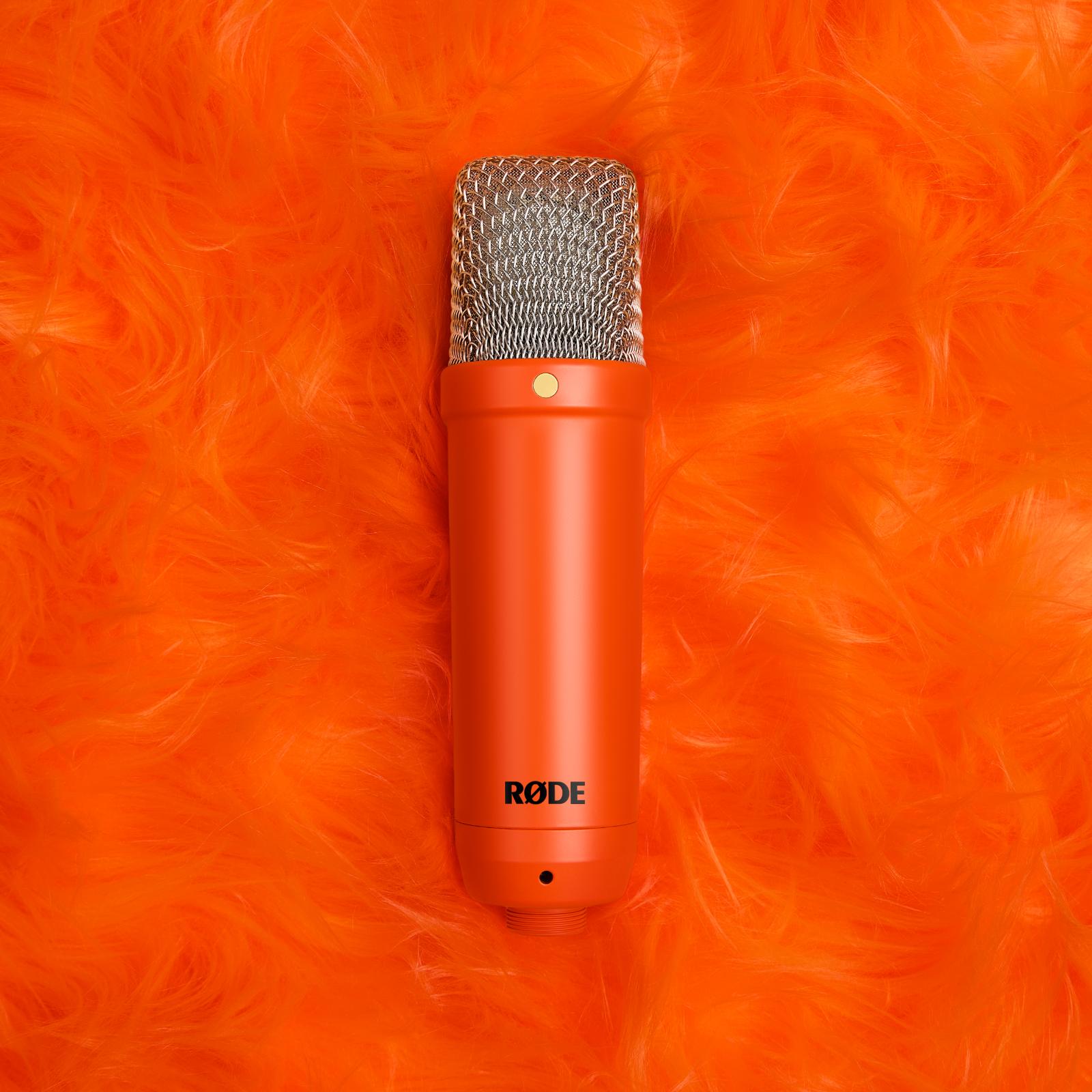 RØDE NT1 Signature Series kondenzátor stúdió mikrofon, narancssárga-3