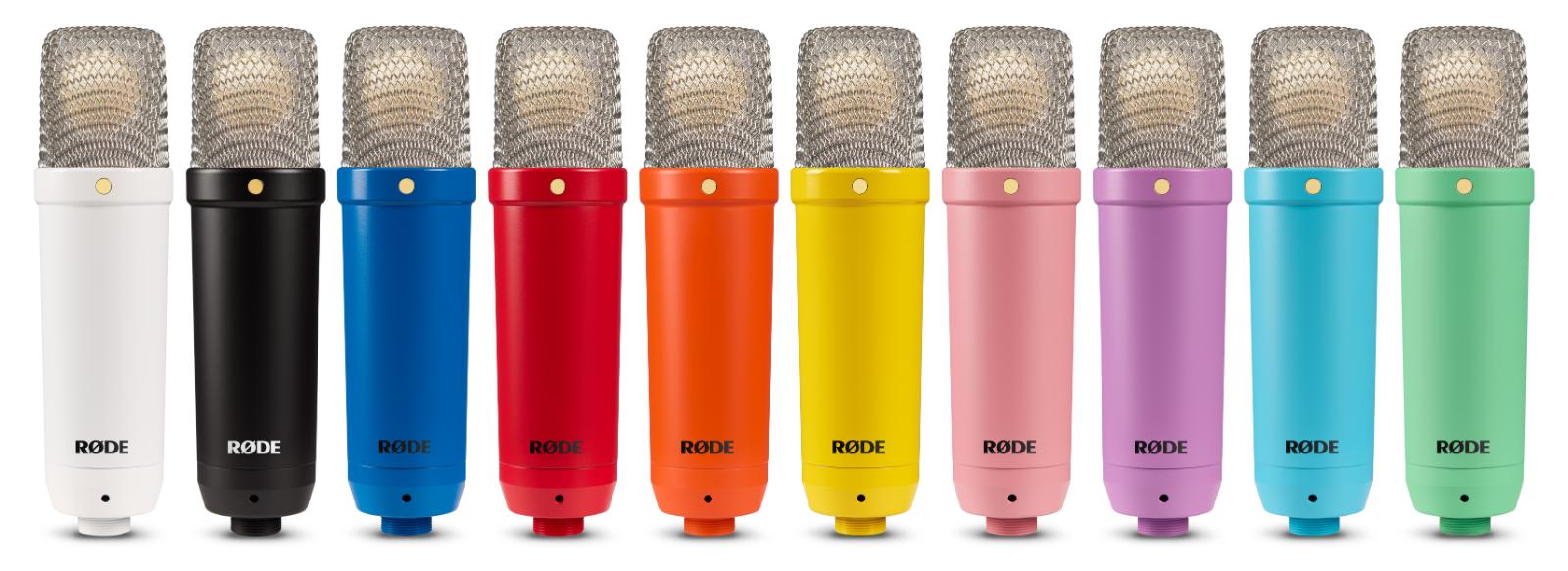 RØDE NT1 Signature Series kondenzátor stúdió mikrofon, narancssárga-10
