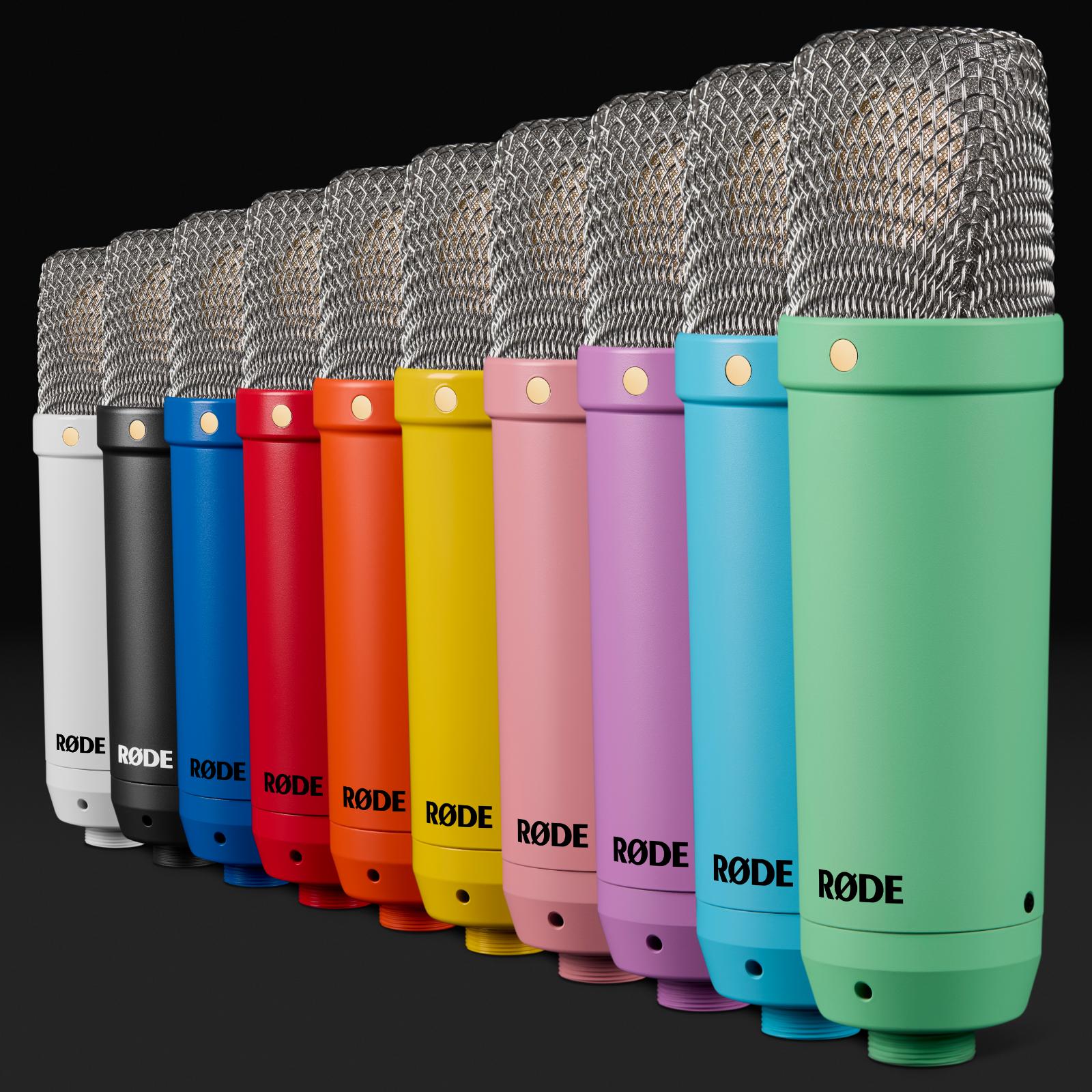 RØDE NT1 Signature Series kondenzátor stúdió mikrofon, narancssárga-1