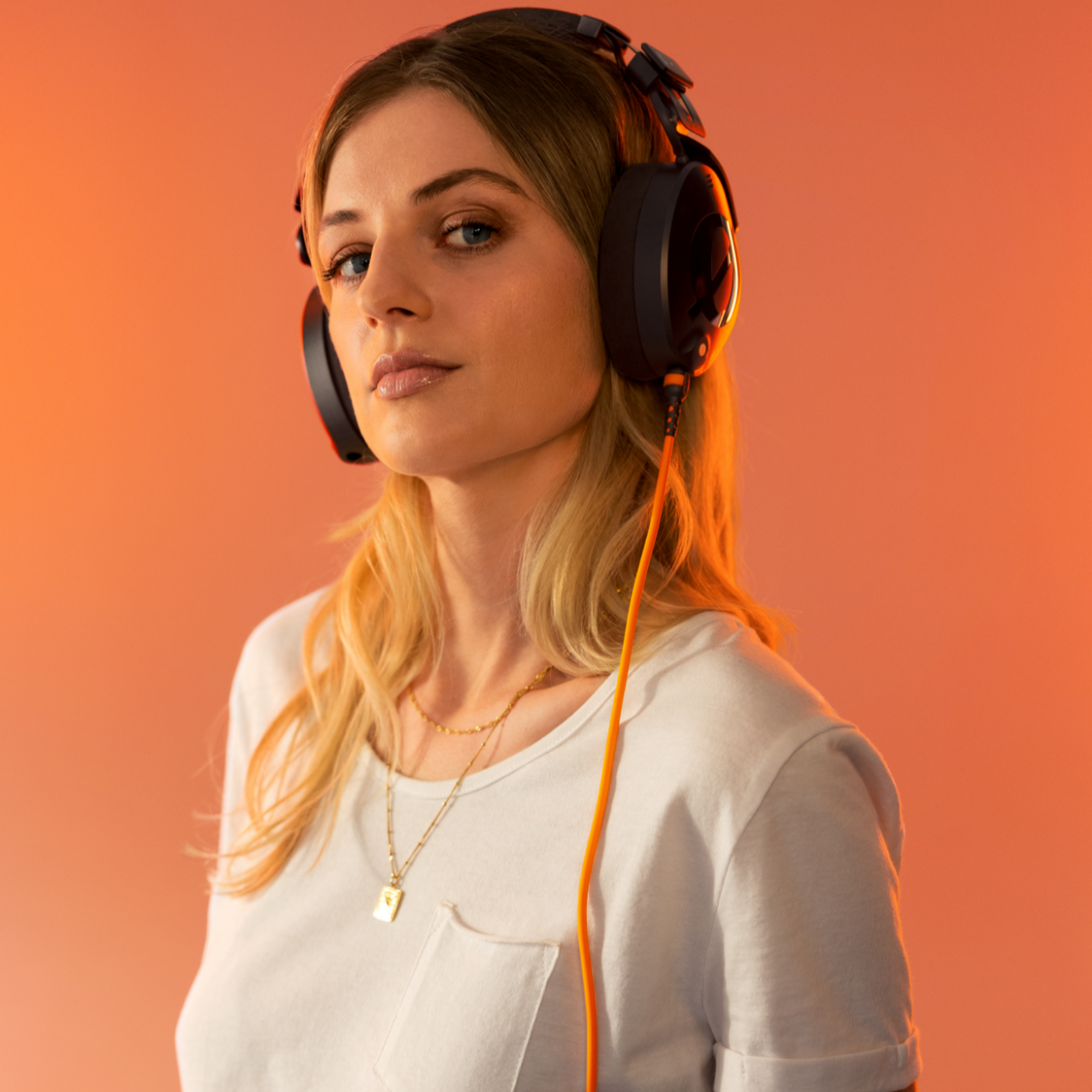 RØDE NTH-CABLE fejhallgató kábel, 2.4m, narancssárga-3