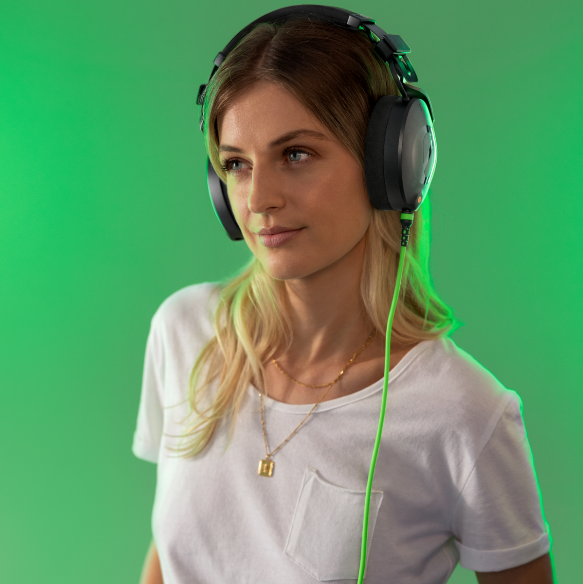 RØDE NTH-CABLE fejhallgató kábel, 2.4m, zöld-3