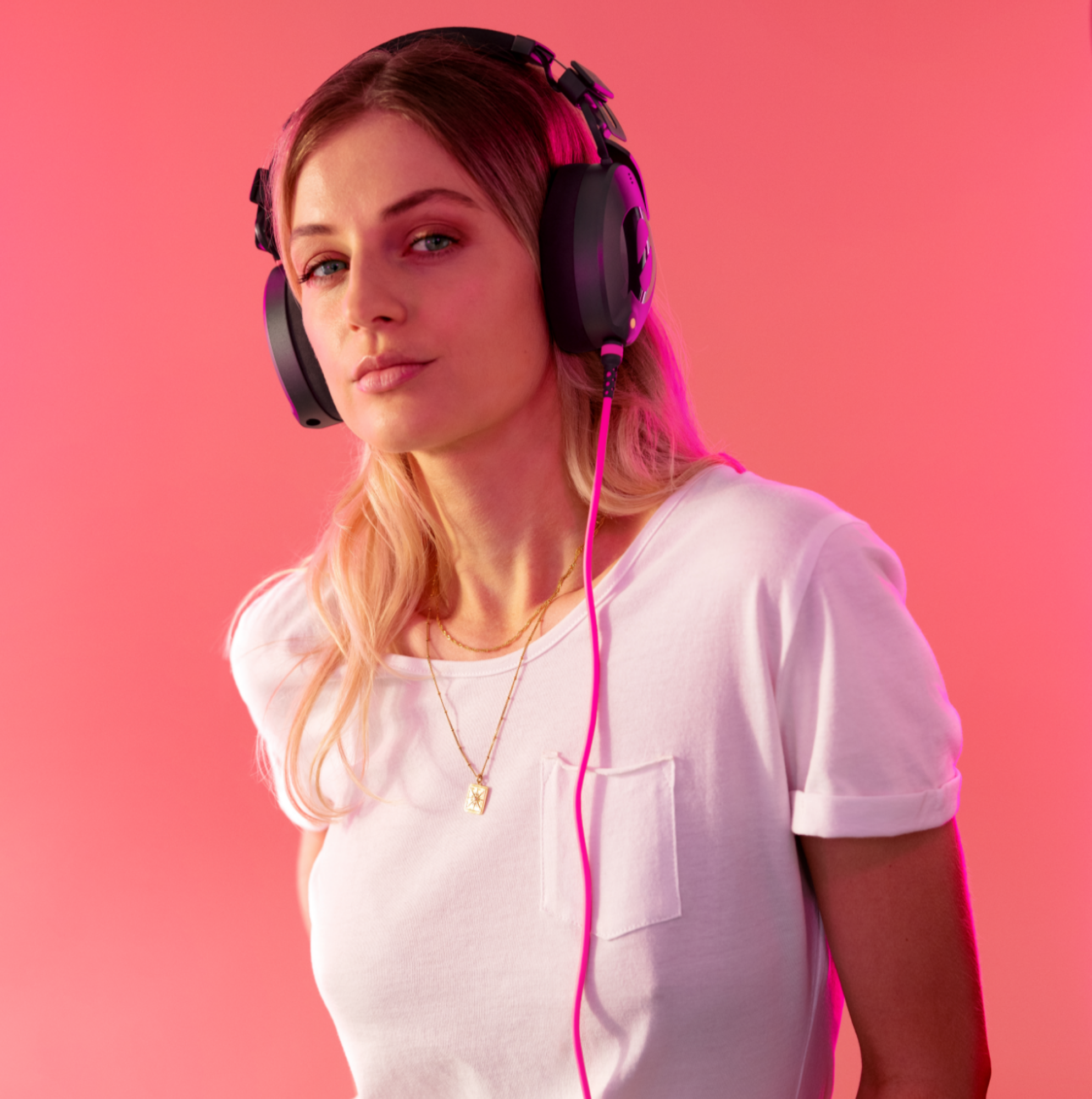 RØDE NTH-CABLE fejhallgató kábel, 2.4m, rózsaszín-3
