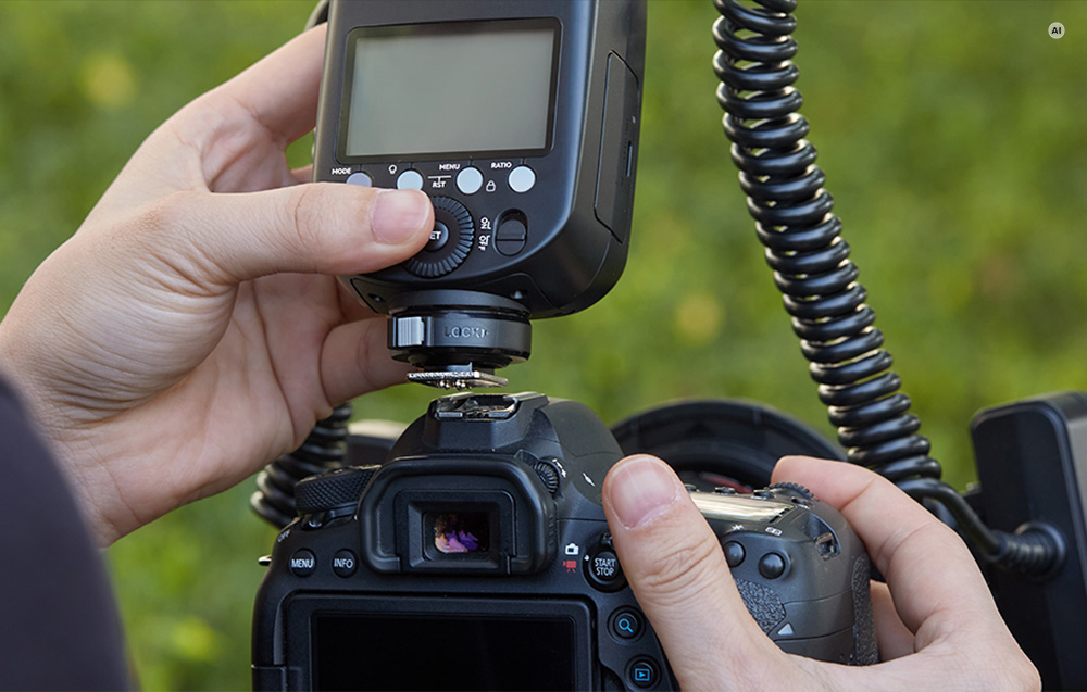 Godox MF-T76C kétfejű makróvaku Canon fényképezőgépekhez-4