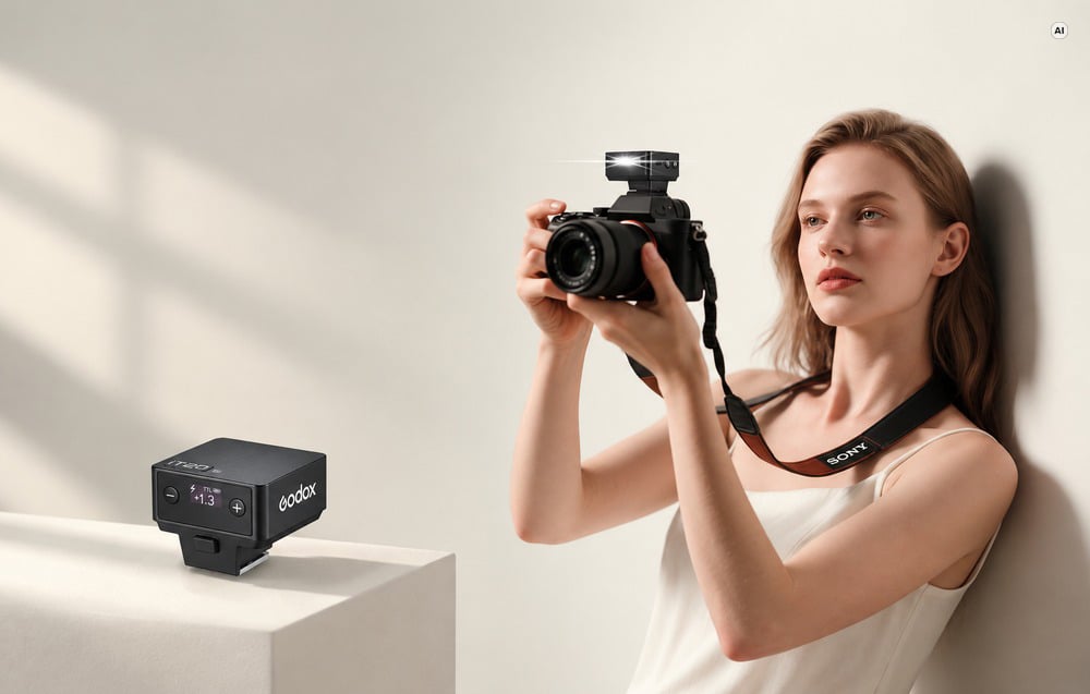 Godox iFlash iT20 C vaku Canon fényképezőgépekhez, fekete-6