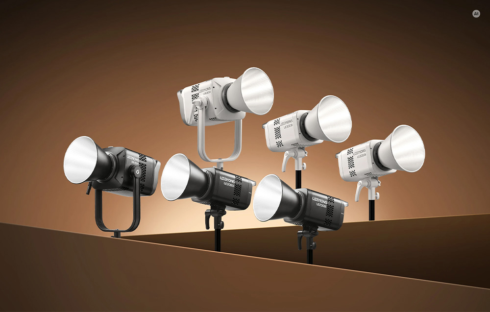 GODOX Litemons LE200Bi 220 W-os, állítható színhőmérsékletű LED-lámpa-1