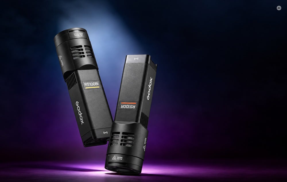 GODOX RS100R RGB 100 W-os akkumulátoros LED fotólámpa-1