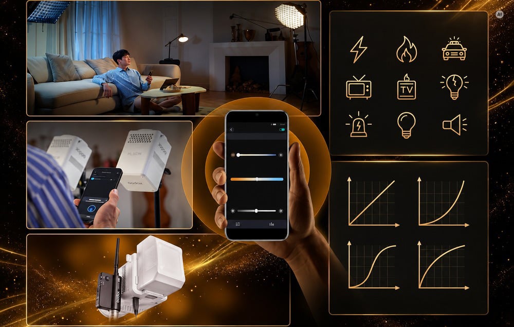 GODOX ML80Bi LED videolámpa-6